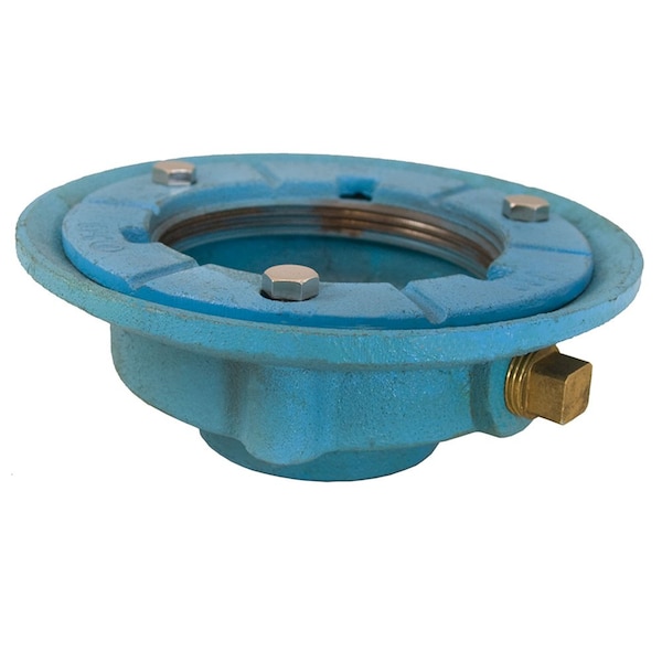 2in. Code Blue IPS Drain Body with 7in. Pan and 3-1/2in. Spud Size - 2-1/2in. Height
